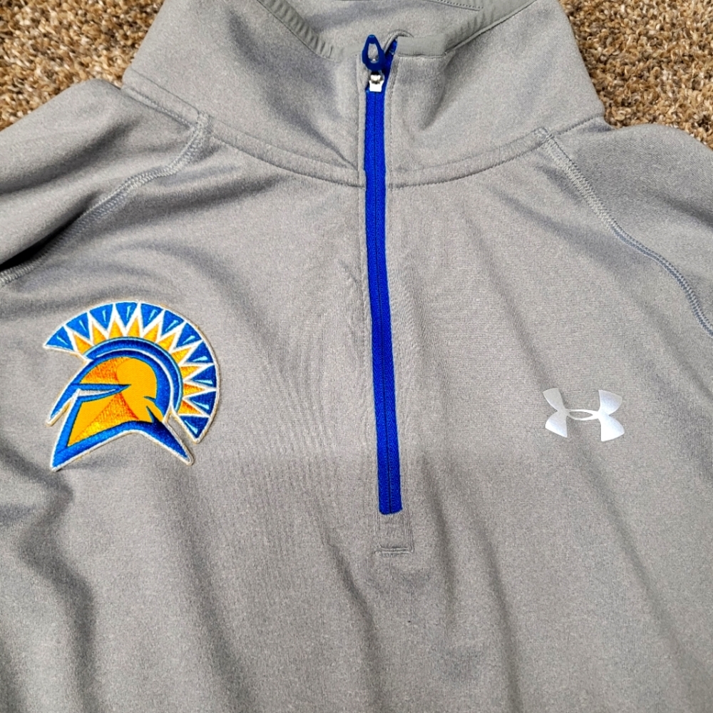 San Jose State Spartans Under Armour 1/4 Zip Lightweight Pullover